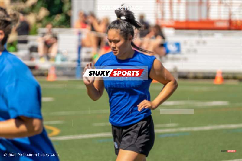 Marie-Li LAPIERRE -  Université de Montréal - Université Laval - Rugby - RSEQ Rugby Fém - Univ. de Montréal vs Univ. Laval - Reel B - Prematch (#RSEQRugbyFUdMvUL2022ReelB) Photo by: Juan Alchourron | Siuxy Sports 2022-09-03