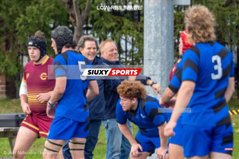 Jean-Louis BERTHET - Simon DAVIES - Julien DE CARUFEL - Victor DION - Vincent JOMPHE -  Université Concordia - Université de Montréal - Rugby - RSEQ - Rugby Masc - Concordia U. (24) vs (22) U. de Montréal - Reel A1 - 1er mi-temps (#RSEQRugbyCCDIAUdM2022A1A) Photo by: Juan Alchourron | Siuxy Sports 2022-10-15