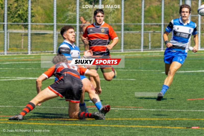 Calvin MAZLOUM - Omar MOKRI -  Parc Olympique Rugby - Beaconsfield Rugby Football Club - Rugby - PARC OLYMPIQUE (22) VS (24) BEACONSFIELD RFC - M1 - REEL A1 (#PARCOvBEACO2022M1ReelA1) Photo by: Juan Alchourron | Siuxy Sports 2022-07-23