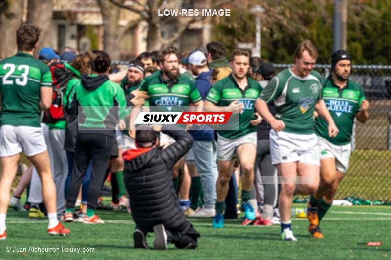 Nicolas MERCIER - Alex PANTIS -  Rugby Club de Montréal - Montreal Irish RFC - Rugby - RCM VS MTL IRISH RFC (MASC1) 2022-04 - REEL B (#RCMVIRISHMasc1-2022B) Photo by: Juan Alchourron | Siuxy Sports 2022-04-24