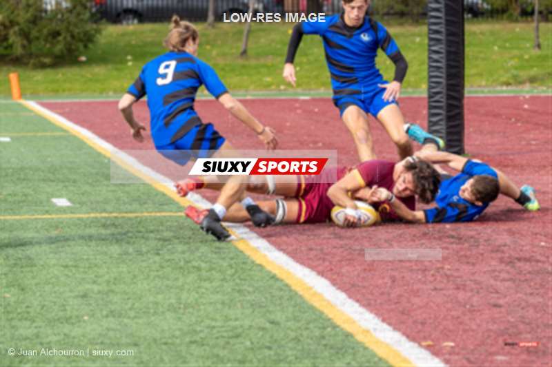 Thomas ARTMANN -  Université Concordia - Université de Montréal - Rugby - RSEQ - Rugby Masc - Concordia U. (24) vs (22) U. de Montréal - Reel A1 - 1er mi-temps (#RSEQRugbyCCDIAUdM2022A1A) Photo by: Juan Alchourron | Siuxy Sports 2022-10-15