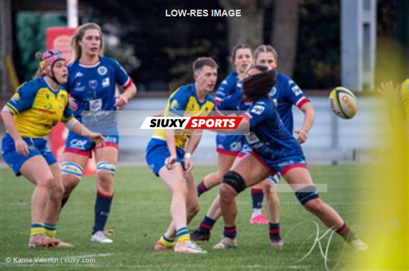 FFR 2024 Elite 1 Fém - ASM Romagnat (32) vs (8) Amazones FC Grenoble 