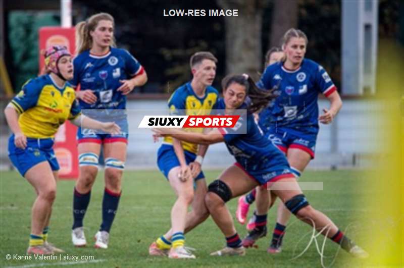 FFR 2024 Elite 1 Fém - ASM Romagnat (32) vs (8) Amazones FC Grenoble 