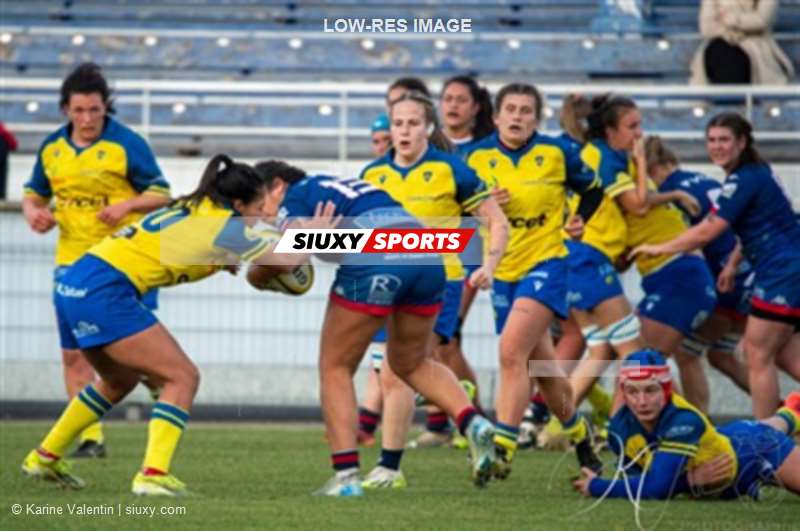 FFR 2024 Elite 1 Fém - ASM Romagnat (32) vs (8) Amazones FC Grenoble 