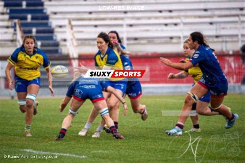 FFR 2024 Elite 1 Fém - ASM Romagnat (32) vs (8) Amazones FC Grenoble 