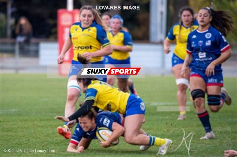 FFR 2024 Elite 1 Fém - ASM Romagnat (32) vs (8) Amazones FC Grenoble 