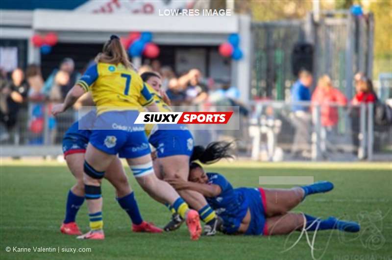 FFR 2024 Elite 1 Fém - ASM Romagnat (32) vs (8) Amazones FC Grenoble 