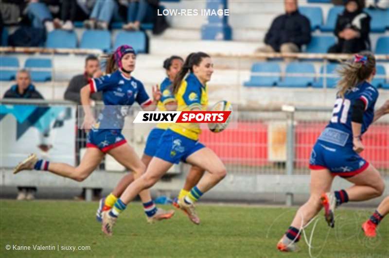 FFR 2024 Elite 1 Fém - ASM Romagnat (32) vs (8) Amazones FC Grenoble 