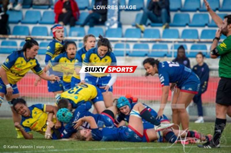 FFR 2024 Elite 1 Fém - ASM Romagnat (32) vs (8) Amazones FC Grenoble 
