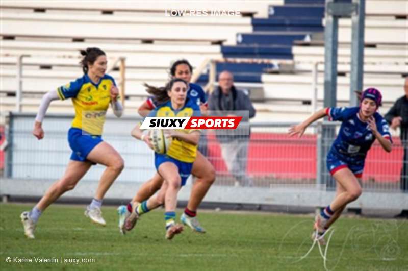 FFR 2024 Elite 1 Fém - ASM Romagnat (32) vs (8) Amazones FC Grenoble 