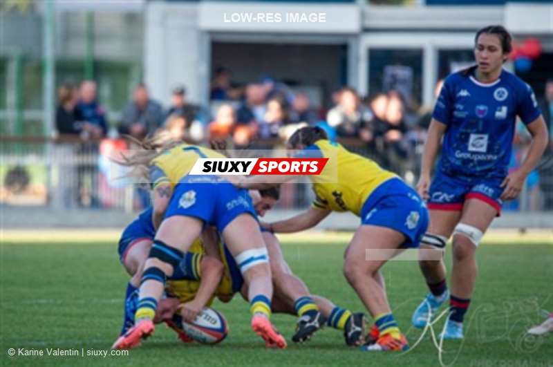 FFR 2024 Elite 1 Fém - ASM Romagnat (32) vs (8) Amazones FC Grenoble 