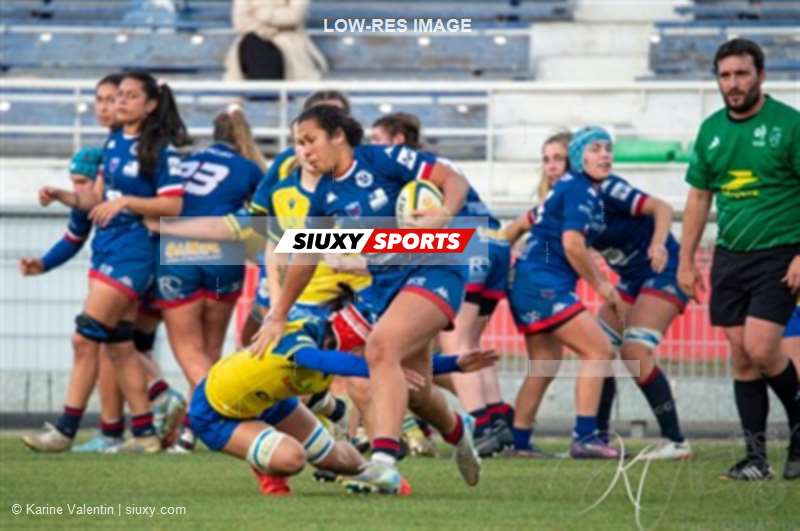 FFR 2024 Elite 1 Fém - ASM Romagnat (32) vs (8) Amazones FC Grenoble 