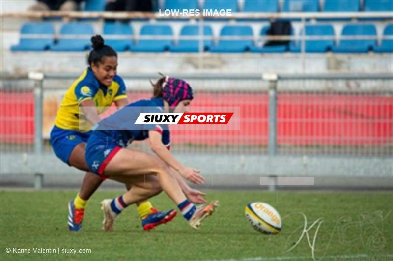 FFR 2024 Elite 1 Fém - ASM Romagnat (32) vs (8) Amazones FC Grenoble 