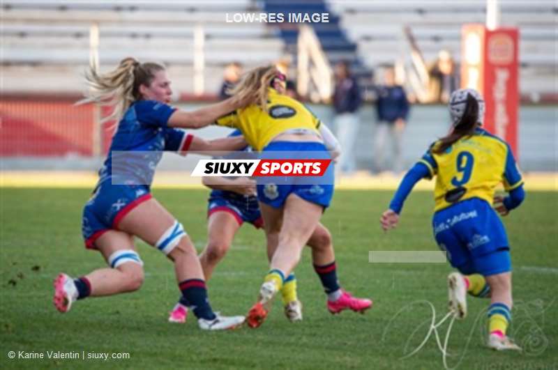 FFR 2024 Elite 1 Fém - ASM Romagnat (32) vs (8) Amazones FC Grenoble 