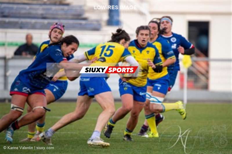 FFR 2024 Elite 1 Fém - ASM Romagnat (32) vs (8) Amazones FC Grenoble 