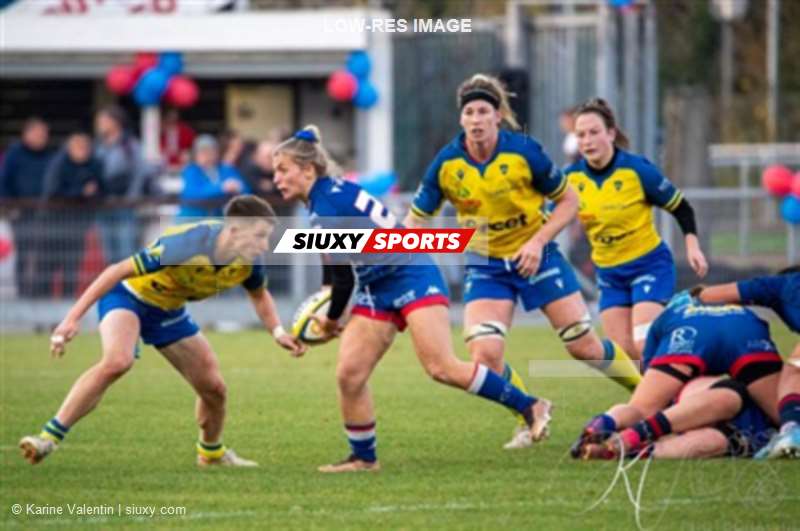 FFR 2024 Elite 1 Fém - ASM Romagnat (32) vs (8) Amazones FC Grenoble 