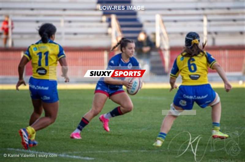 FFR 2024 Elite 1 Fém - ASM Romagnat (32) vs (8) Amazones FC Grenoble 