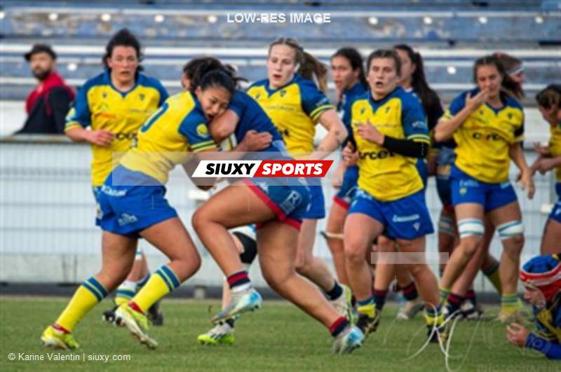 FFR 2024 Elite 1 Fém - ASM Romagnat (32) vs (8) Amazones FC Grenoble 
