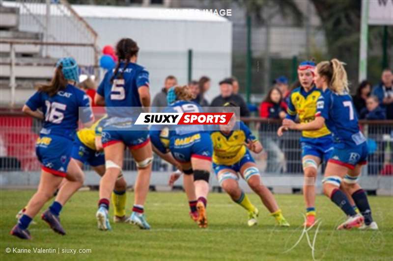 FFR 2024 Elite 1 Fém - ASM Romagnat (32) vs (8) Amazones FC Grenoble 
