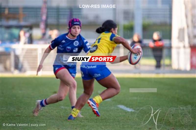 FFR 2024 Elite 1 Fém - ASM Romagnat (32) vs (8) Amazones FC Grenoble 