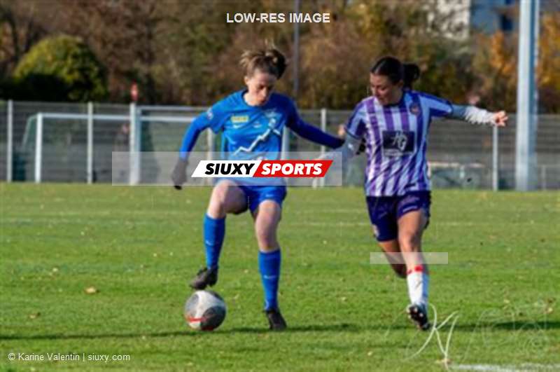 Div 3 Fém - Grenoble F38 (0) vs (1) Toulouse FC