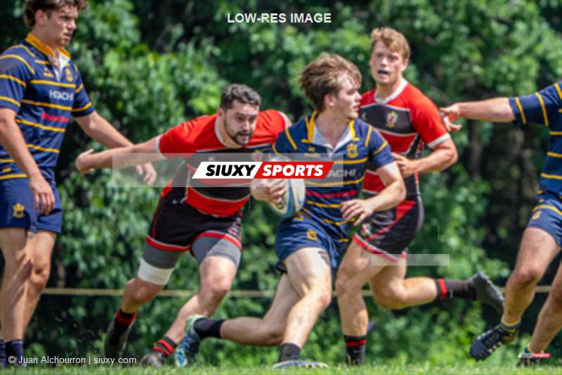 Ben LAURIN - Charles MARIER -  Beaconsfield Rugby Football Club - Town of Mount Royal RFC - Rugby - RQ 2026 - Super Ligue Masc Réserves - Beaconsfield vs TMR (#RQ26SLMRBT07) Photo by: Juan Alchourron | Siuxy Sports 2026-07-11