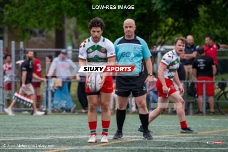 François CLEDERA -  Rugby Club de Montréal - Beaconsfield Rugby Football Club - Rugby - RQ 2024 - Super Ligue M Rés - RCM (10) vs (26) Beaconsfield RFC (#RQ24SLMRCMBEA05) Photo by: Juan Alchourron | Siuxy Sports 2024-05-25