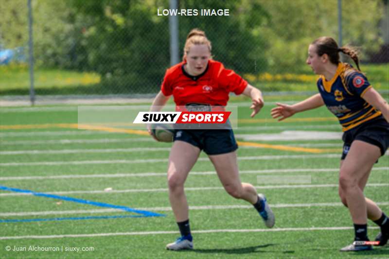  Town of Mount Royal RFC - Club de Rugby de Québec - Rugby - RQ 2024 - Super Ligue F - TMR (5) - (74) Club de Rugby de Québec (#RQ24SLFTMRCRQ05) Photo by: Juan Alchourron | Siuxy Sports 2024-05-11
