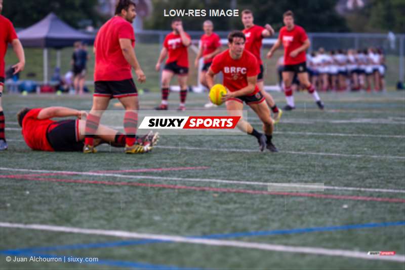 Owen CUMMING - David PELOSI -  Town of Mount Royal RFC - Beaconsfield Rugby Football Club - Rugby - RQ 2024 - Finales - SL M1 - TMR (19) vs (20) Beaconsfield - Match (#RQ24FSLM1TMBEA) Photo by: Juan Alchourron | Siuxy Sports 2024-08-17
