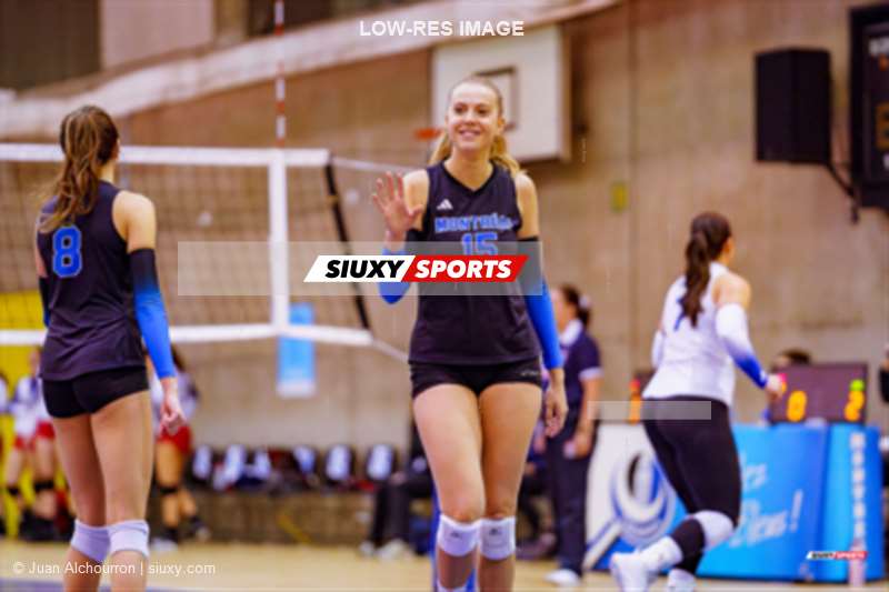Myriam KAYSER-TOURIGNY -  Université de Montréal - ÉTS (École de technologie supérieure) - Volleyball - RSEQ 2025 - Volleyball F - Université de Montréal (3) vs (0) ETS (#RSEQ25VFUDMETS01) Photo by: Juan Alchourron | Siuxy Sports 2025-01-10