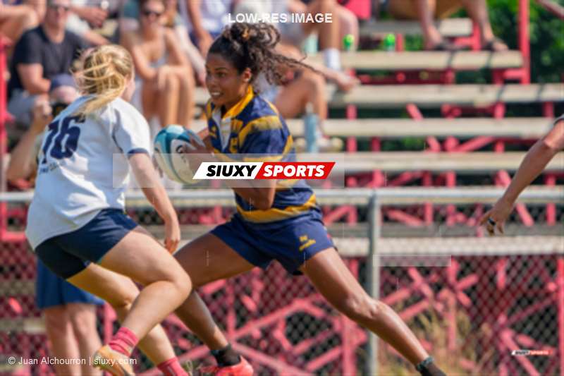 Magali HARVEY -  Town of Mount Royal RFC - Sainte-Anne-de-Bellevue RFC - Rugby - RQ 2025 - Demi Finale SL F - TMR (28) vs (8) SABRFC (#RQ25SLFTMSA8) Photo by: Juan Alchourron | Siuxy Sports 2025-08-09
