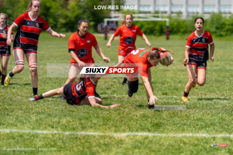 Audrey CHAMPAGNE -  Beaconsfield Rugby Football Club - Club de Rugby de Québec - Rugby - RUGBY QC 2023 (W) - Beaconsfield RFC (0) VS (86) Club de Rugby de Québec (#2023WBRFCCRQ05) Photo by: Juan Alchourron | Siuxy Sports 2023-05-27