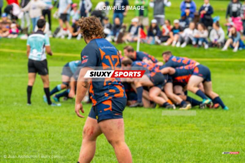  Brome Lake Ducks Rugby Club - St-Lambert Locks RFC - Rugby - Rugby Québec Finales LPR2M Séniors 2023 SAB QC- Brome Lake 40 vs 10 Locks (#RQF2023LPR2M) Photo by: Juan Alchourron | Siuxy Sports 2023-08-19