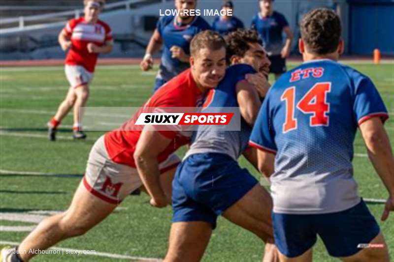 RSEQ 2023 RUGBY - McGill Redbirds (3) VS ETS PIRANHAS (20)