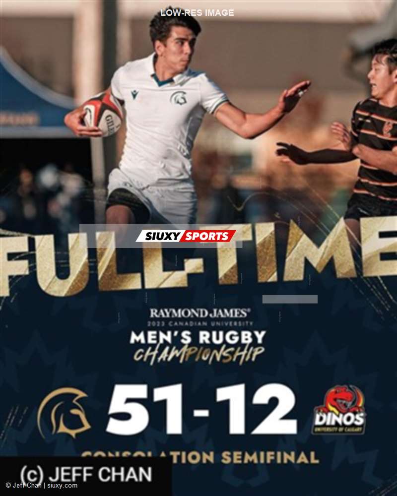 CANUMENS 2023 - Semi final - Trinity W vs Calgary U by Jeff Chan