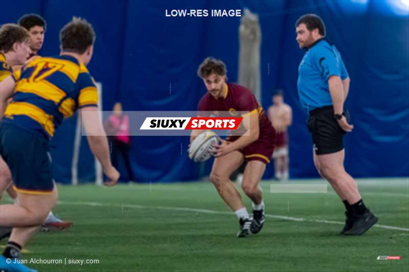Logan SCARLETTE -  Université Concordia - Queen's University - Rugby - 2026 - Off Season Rugby Scrimmage - Concordia vs Queen's (M) (#2026OSRGCQM3) Photo by: Juan Alchourron | Siuxy Sports 2026-03-16