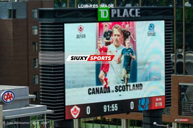  Canada Rugby XV M - Scotland national rugby union team - Rugby - Canada vs Scotland - 2024 TD Place - Before the game - Reel 0 (#CANSCO240700) Photo by: Juan Alchourron | Siuxy Sports 2024-07-06