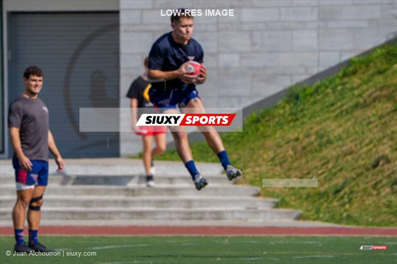 Stanislas BLAZKOWSKI - Stanislas BRESSE -  ÉTS (École de technologie supérieure) - Université McGill - Rugby - RSEQ 2025 - Rugby M - ETS vs McGill - Avant Match (#RSEQ25RMEM09) Photo by: Juan Alchourron | Siuxy Sports 2025-09-14