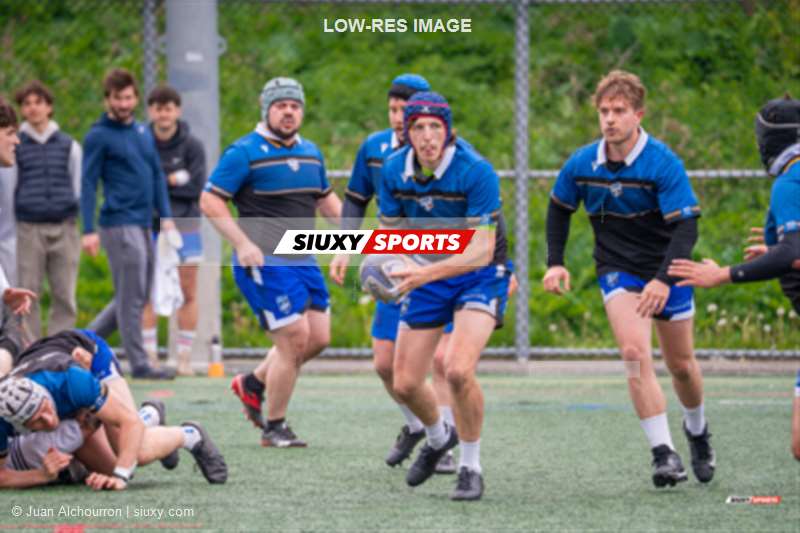 Vincent LANGLOIS -  Parc Olympique Rugby - Sainte-Anne-de-Bellevue RFC - Rugby - RQ 2025 - Super Ligue M Rés - Parc Olympique (42) vs (10) SABRFC (#RQ2025SLMRPORSA15) Photo by: Juan Alchourron | Siuxy Sports 2025-05-24