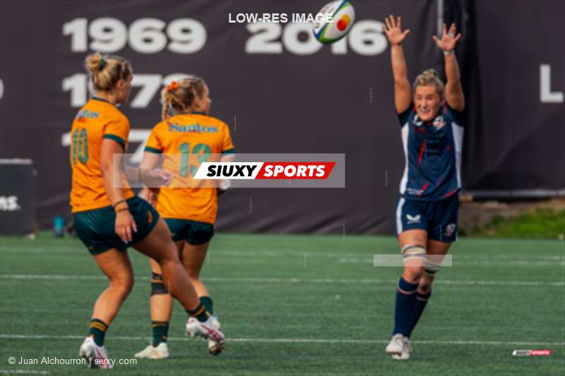Georgie PERRIS-REDDING -  Australia national rugby union team (W) - USA Women’s Eagles - Rugby - World Rugby Pacific Four Series - Australia (58) vs (17) USA - Second Half (#2023WRP4SAUSUSA2) Photo by: Juan Alchourron | Siuxy Sports 2023-07-08