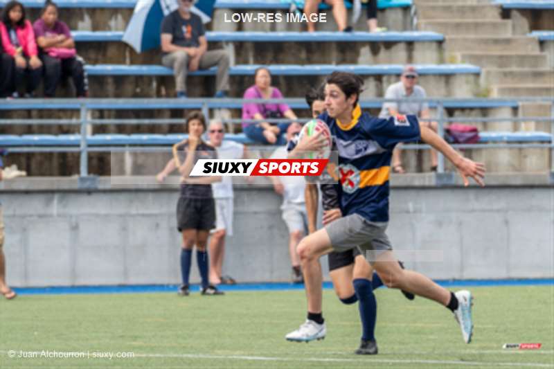  Montréal-Bourassa - Rive-Sud - Rugby - Rugby Québec - Tournoi des Régions - Montréal-Bourassa vs Rive-Sud (#2023RQTRMBORSO07) Photo by: Juan Alchourron | Siuxy Sports 2023-07-16