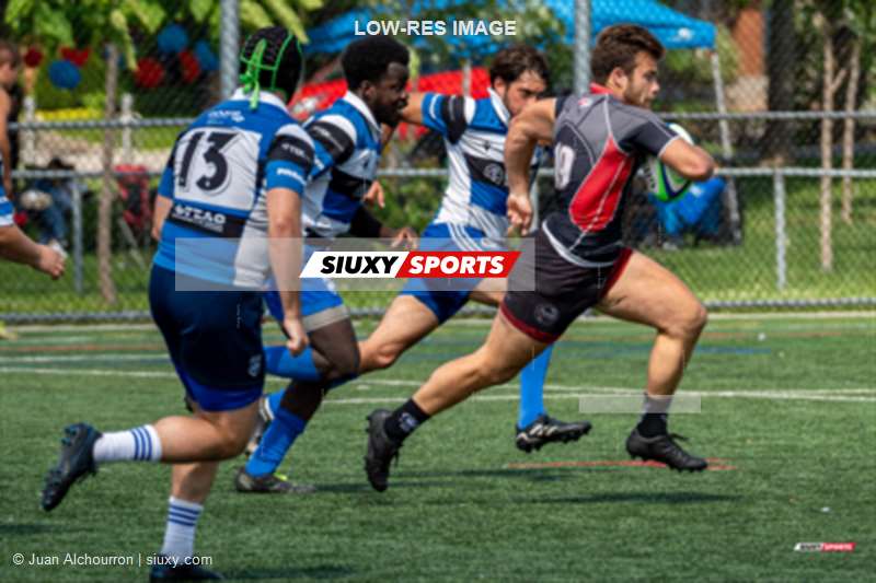 Maxime PLANTE -  Parc Olympique Rugby - Club de Rugby de Québec - Rugby - Rugby Québec - Parc Olympique (18) vs (31) Club de Rugby de Québec (M2) - 2eme mi-temps (#2023RQM2PORQ27) Photo by: Juan Alchourron | Siuxy Sports 2023-07-22
