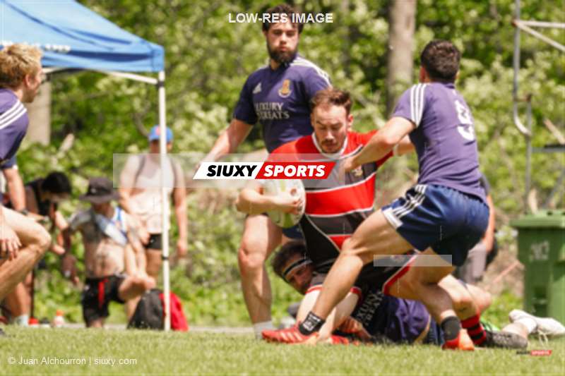 Sean D'ALESIO -  Sainte-Anne-de-Bellevue RFC - Beaconsfield Rugby Football Club - Rugby - SABRFC (15) vs. (24) Beaconsfield RFC - Super Ligue M2 Res - Reel A (#SABvBeaconsfield2022M2ReelA) Photo by: Juan Alchourron | Siuxy Sports 2022-06-11