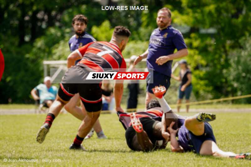  Sainte-Anne-de-Bellevue RFC - Beaconsfield Rugby Football Club - Rugby - SABRFC (15) vs. (24) Beaconsfield RFC - Super Ligue M2 Res - Reel A (#SABvBeaconsfield2022M2ReelA) Photo by: Juan Alchourron | Siuxy Sports 2022-06-11