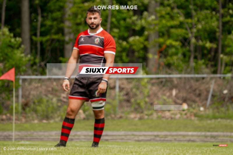 Alex LANGEVIN -  Sainte-Anne-de-Bellevue RFC - Beaconsfield Rugby Football Club - Rugby - SABRFC (15) vs. (24) Beaconsfield RFC - Super Ligue M2 Res - Reel B (#SABvBeaconsfield2022M2ReelB) Photo by: Juan Alchourron | Siuxy Sports 2022-06-11