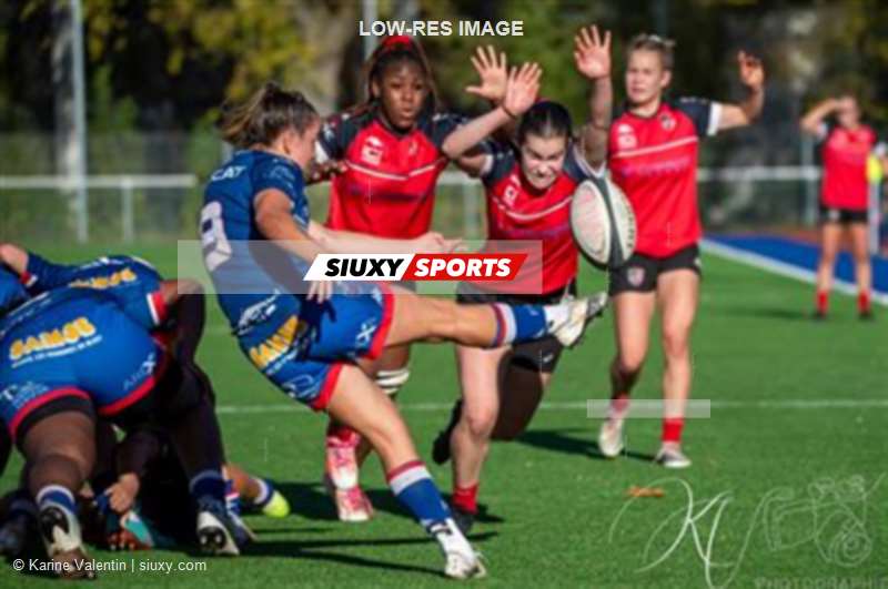 Elite 2023 - Amazones FC Grenoble (34) vs (12) Stade Rennais Rugby