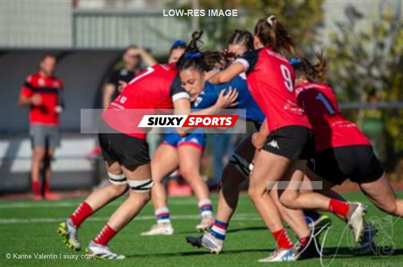 Elite 2023 - Amazones FC Grenoble (34) vs (12) Stade Rennais Rugby