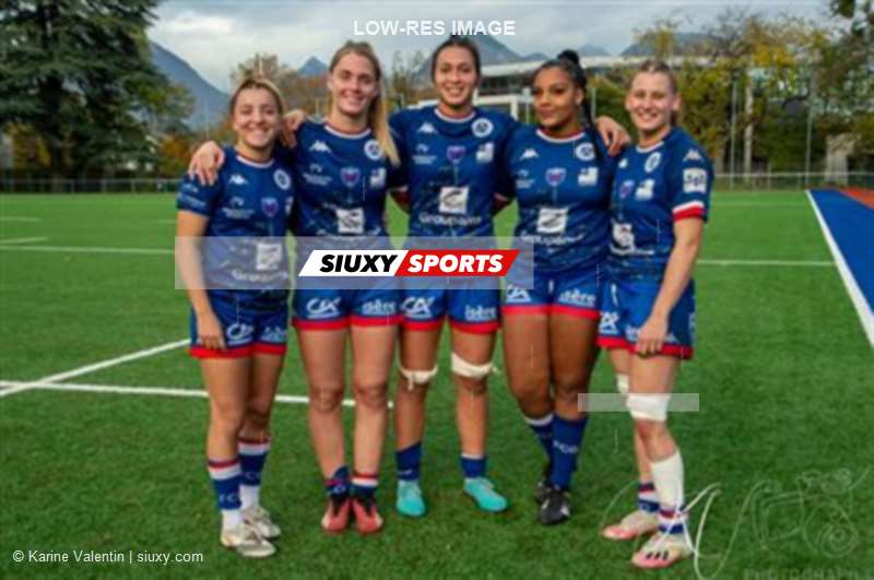 Elite 2023 - Amazones FC Grenoble (34) vs (12) Stade Rennais Rugby