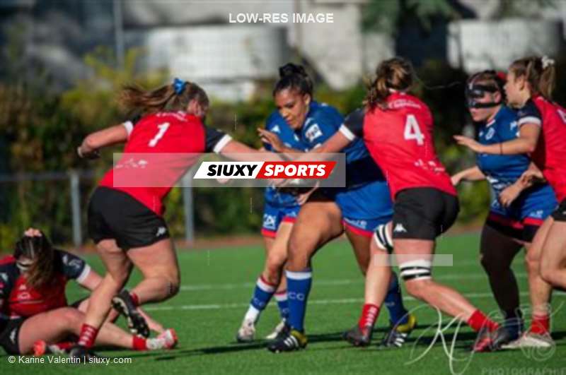 Elite 2023 - Amazones FC Grenoble (34) vs (12) Stade Rennais Rugby