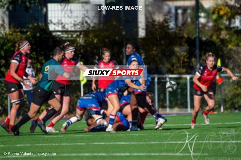 Elite 2023 - Amazones FC Grenoble (34) vs (12) Stade Rennais Rugby